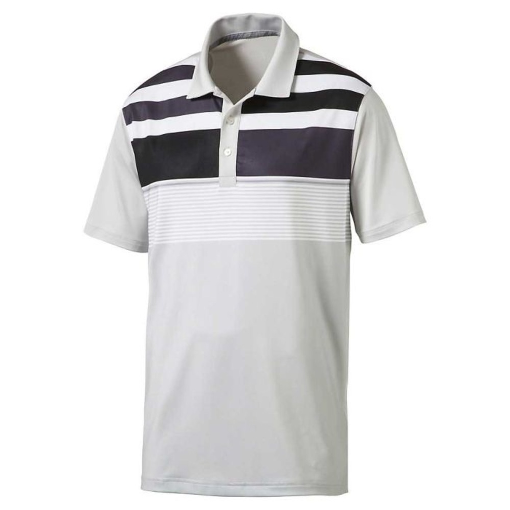 Puma Road Map Asym Cresting Polo - Size XL - NWT!